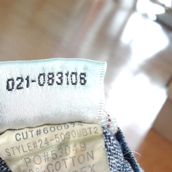 True Religion Billy Super T Jeans sz 31 Made In USA style#24-5030MBT2 27 inseam - Picture 5 of 7